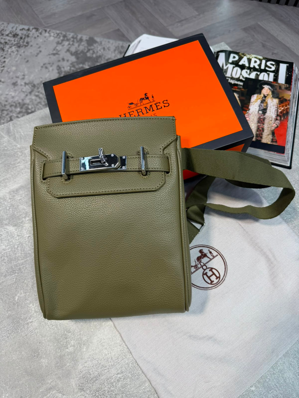 HM mens bags Khaki HM