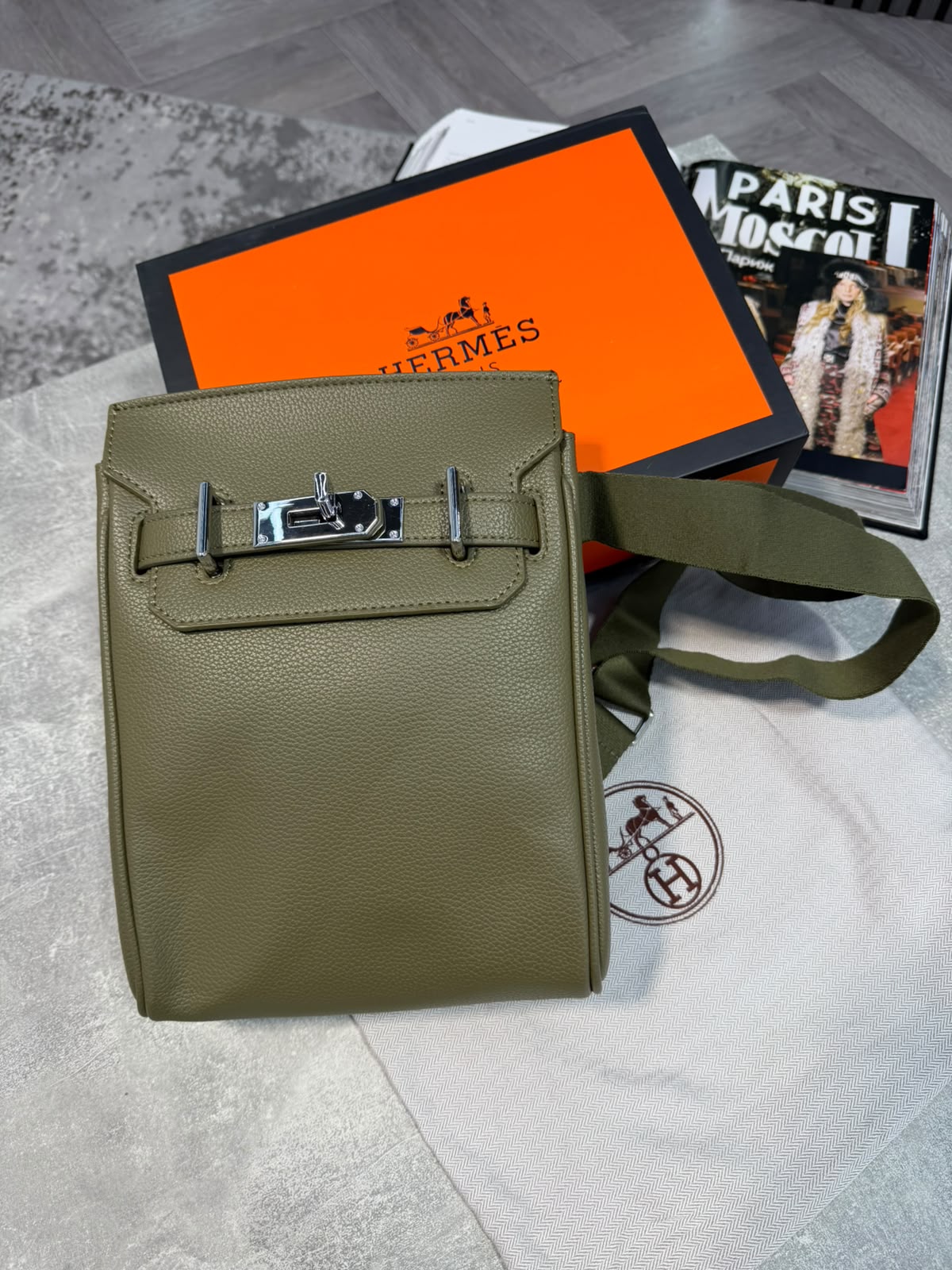 HM mens bags Khaki HM