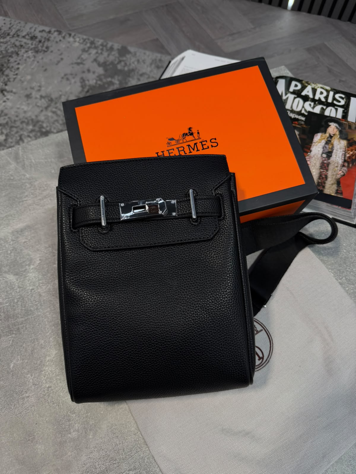 HM mens bags Black HM