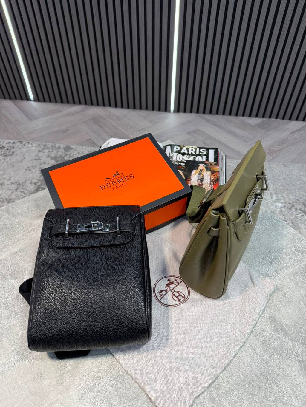 HM mens bags Black HM
