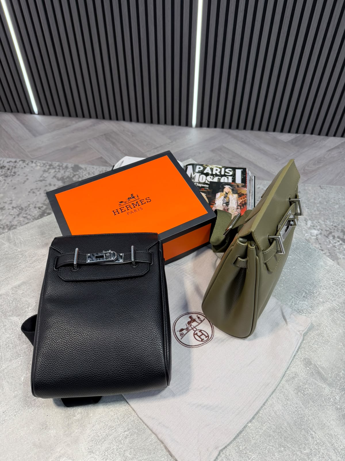 HM mens bags Black HM
