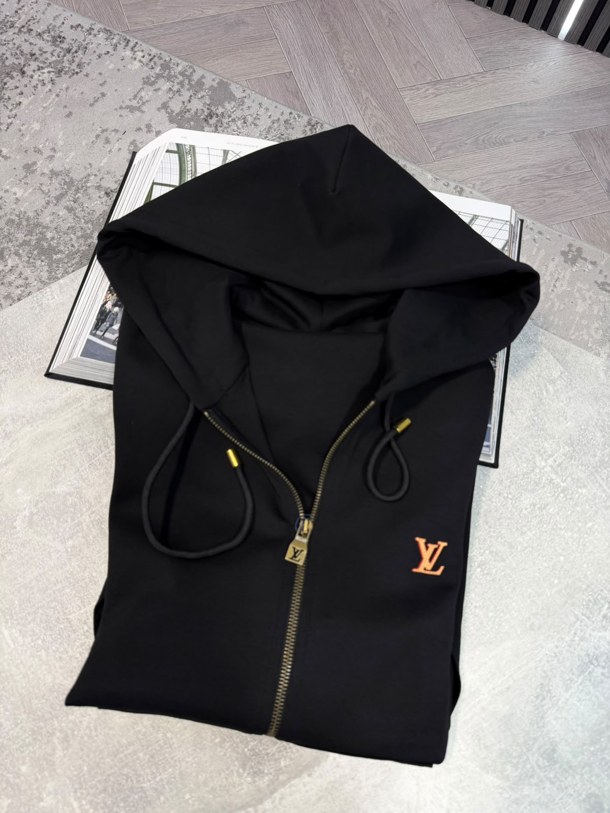 LV Hoodie - Black LV