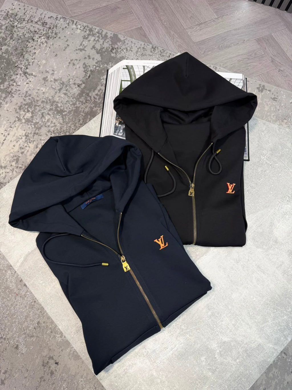LV Hoodie - Black LV