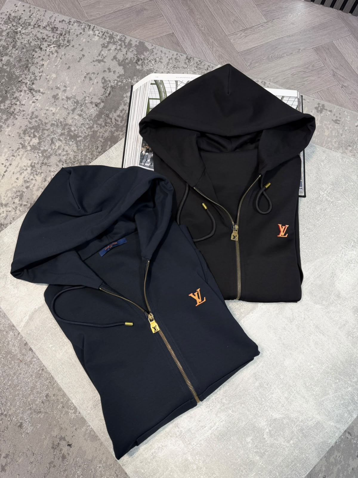 LV Hoodie - Black LV