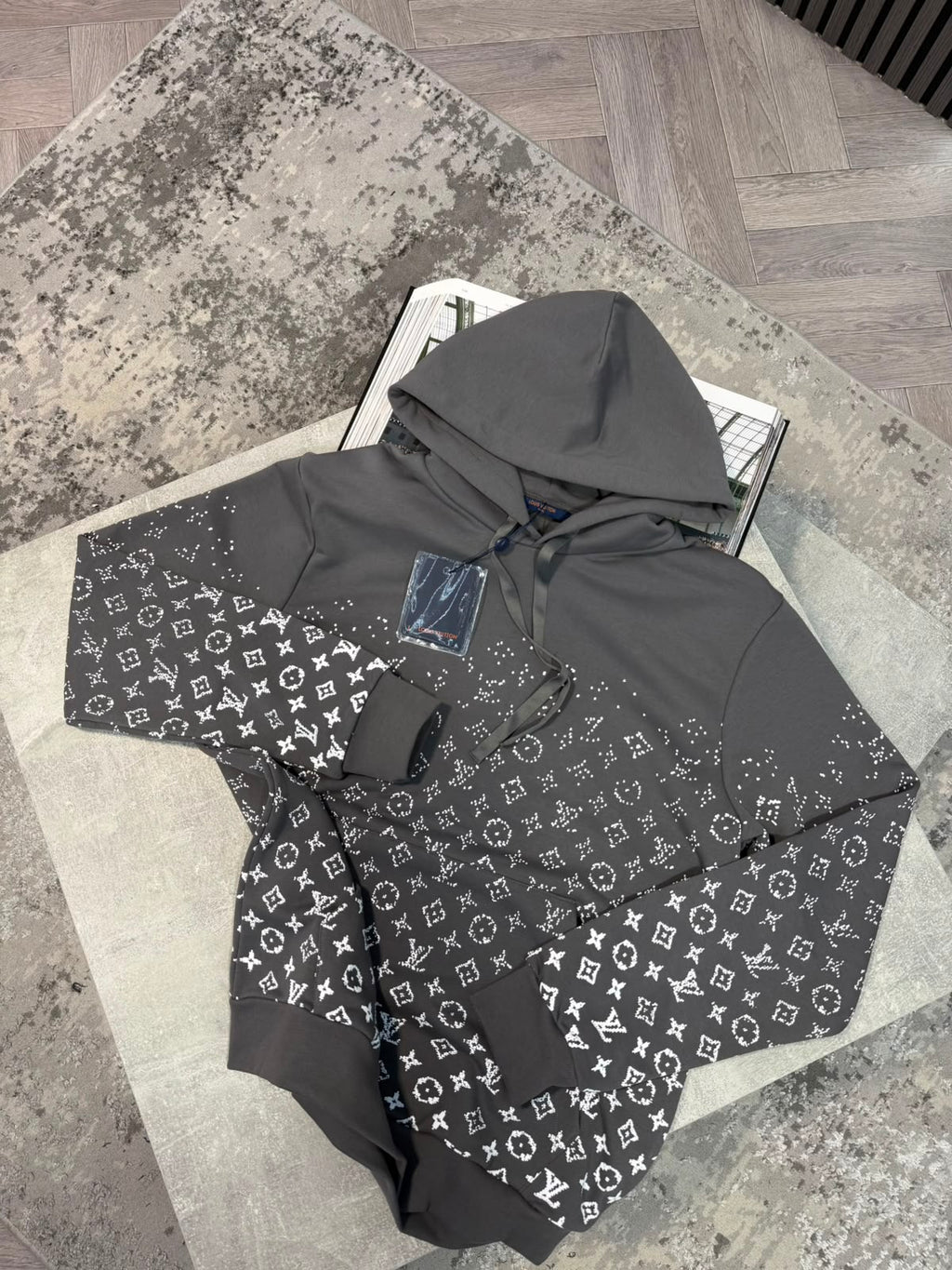 LV Hoodie - Grey LV