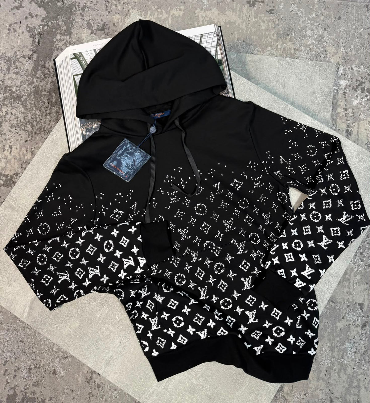 LV Hoodie - Black LV