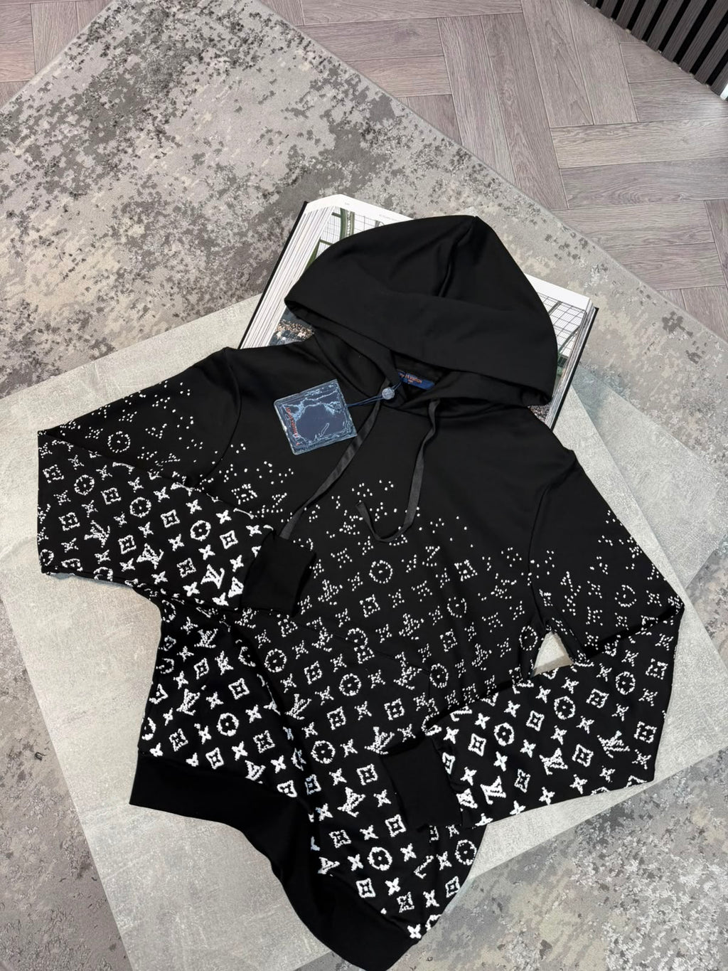 LV Hoodie - Black LV