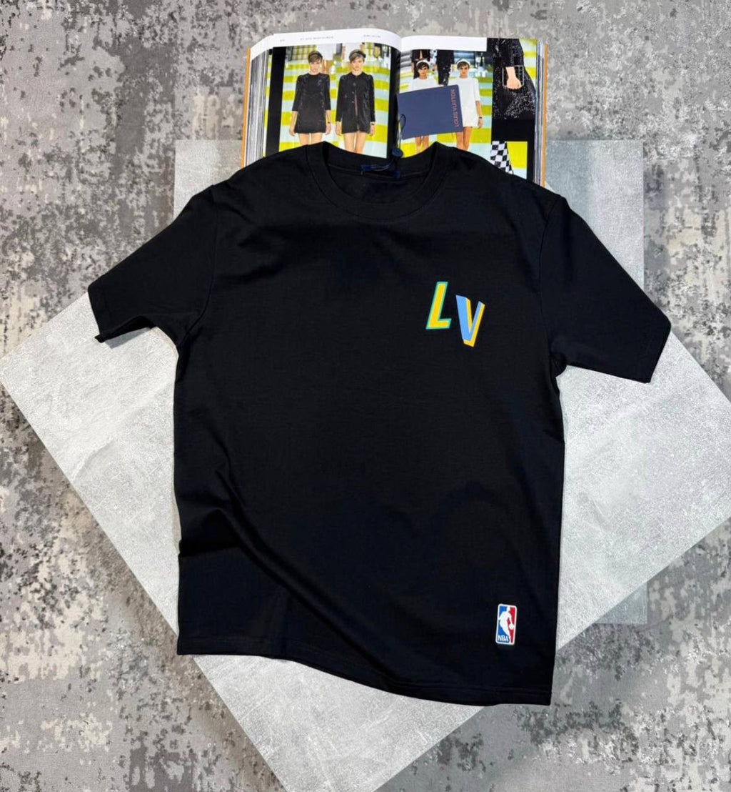 LV Tshirt Black LV