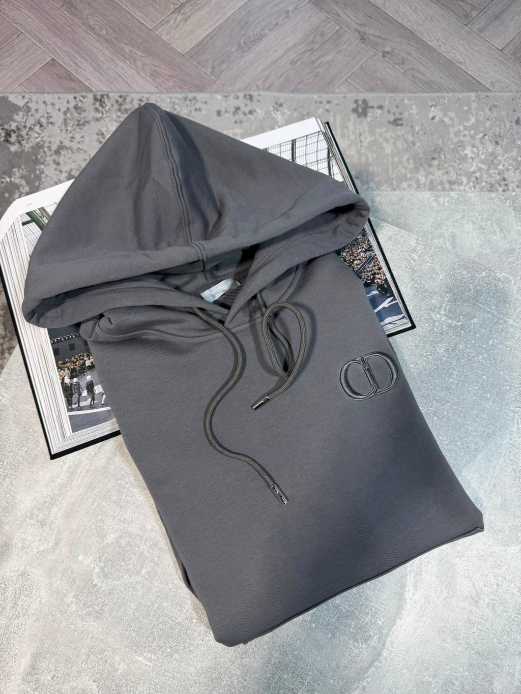 CD Hoodie - Dark grey CD