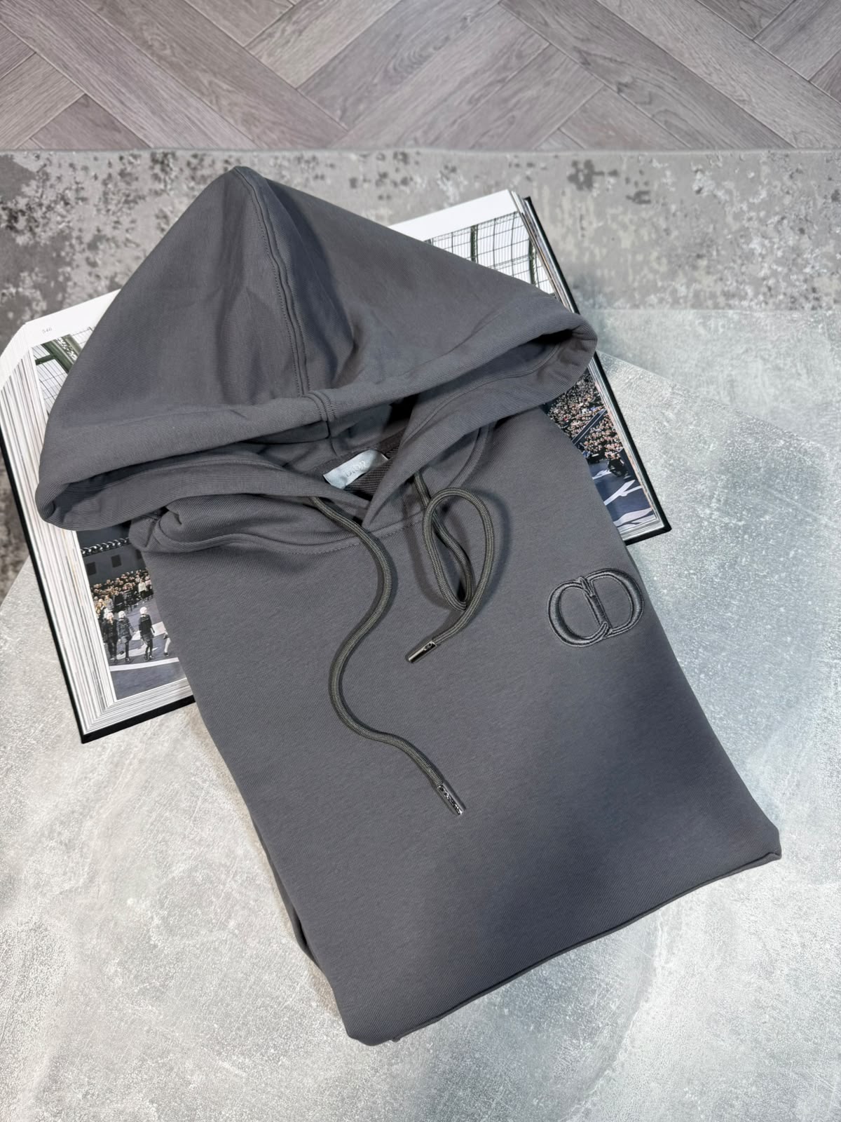 CD Hoodie - Dark grey CD
