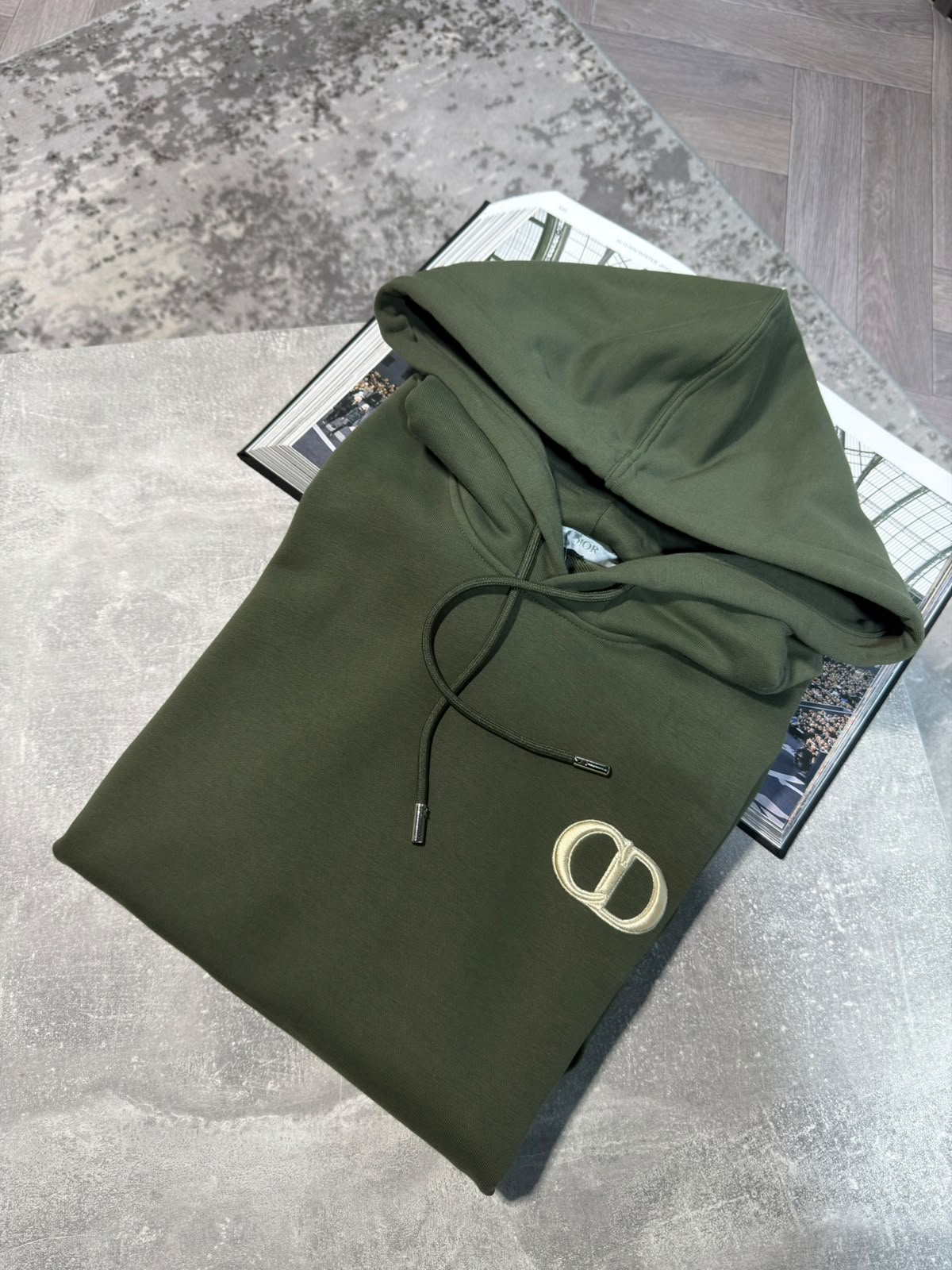 CD Hoodie - Khaki CD
