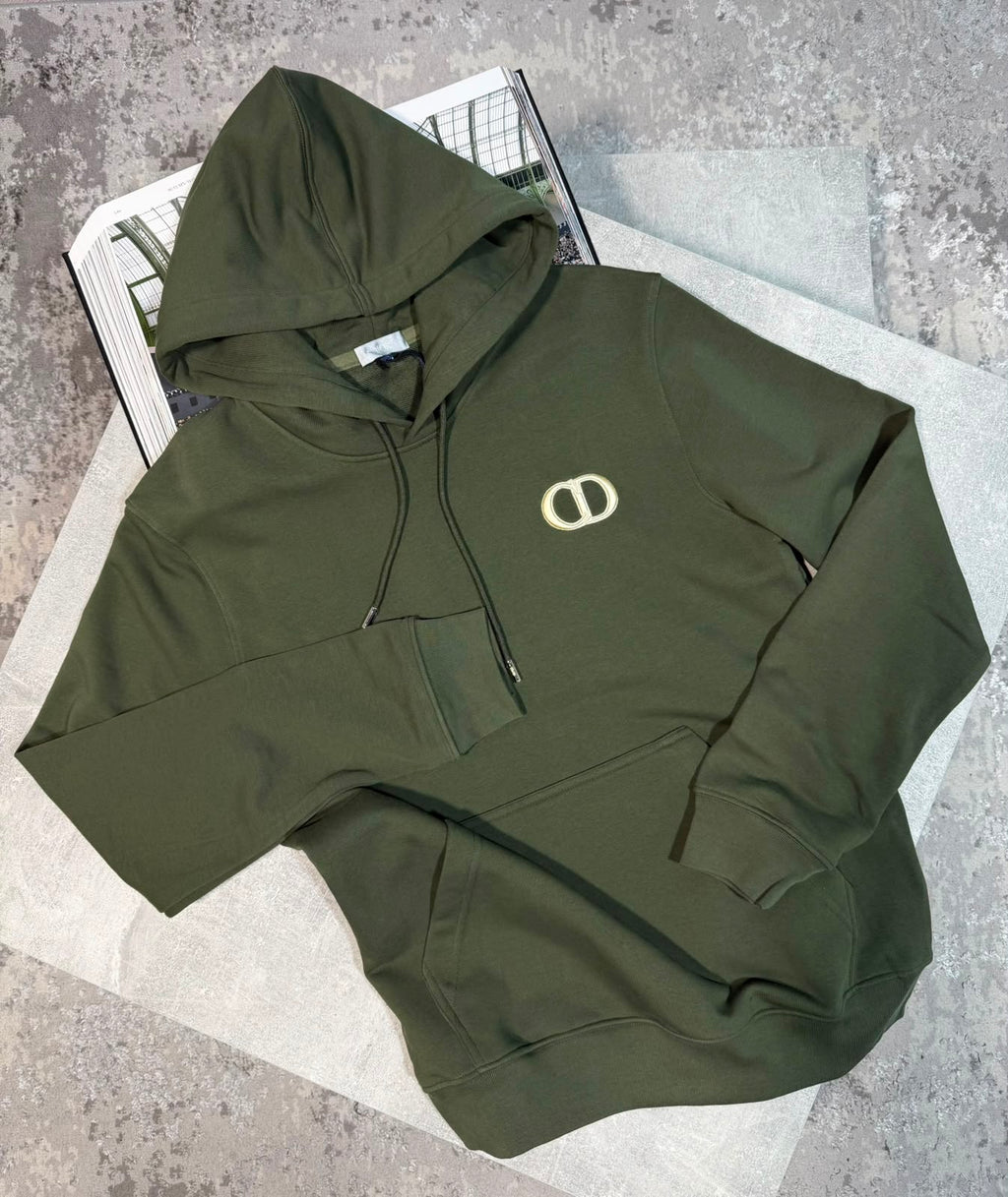 CD Hoodie - Khaki CD