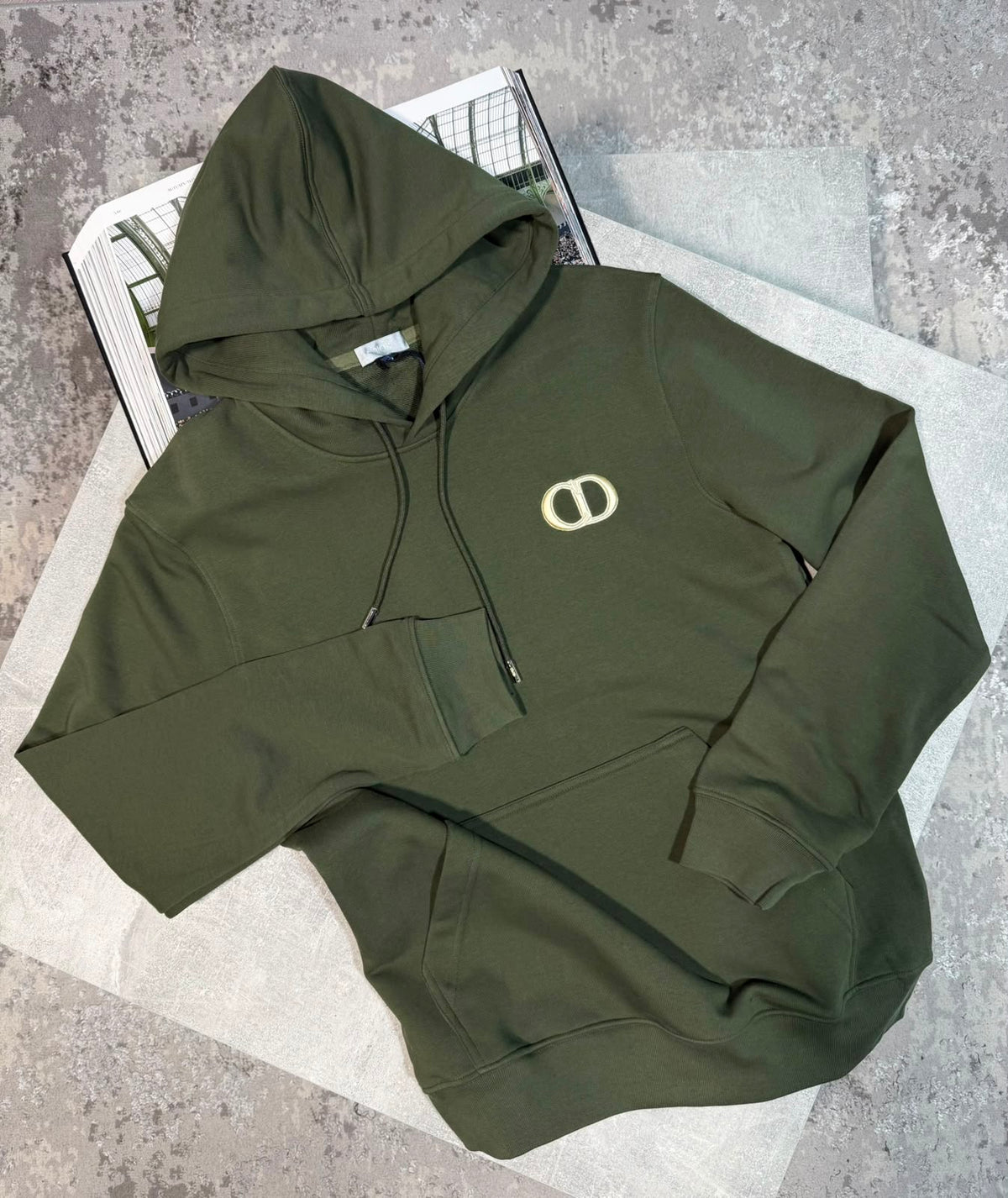 CD Hoodie - Khaki CD