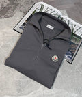 Mnclr 1/4 Zip - Dark grey CLER