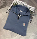 Mnclr 1/4 Zip - Pale blue CLER