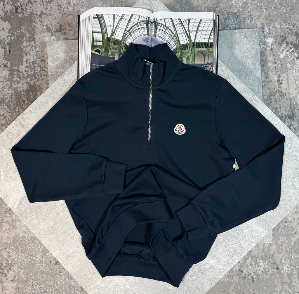 Mnclr 1/4 Zip - Navy CLER