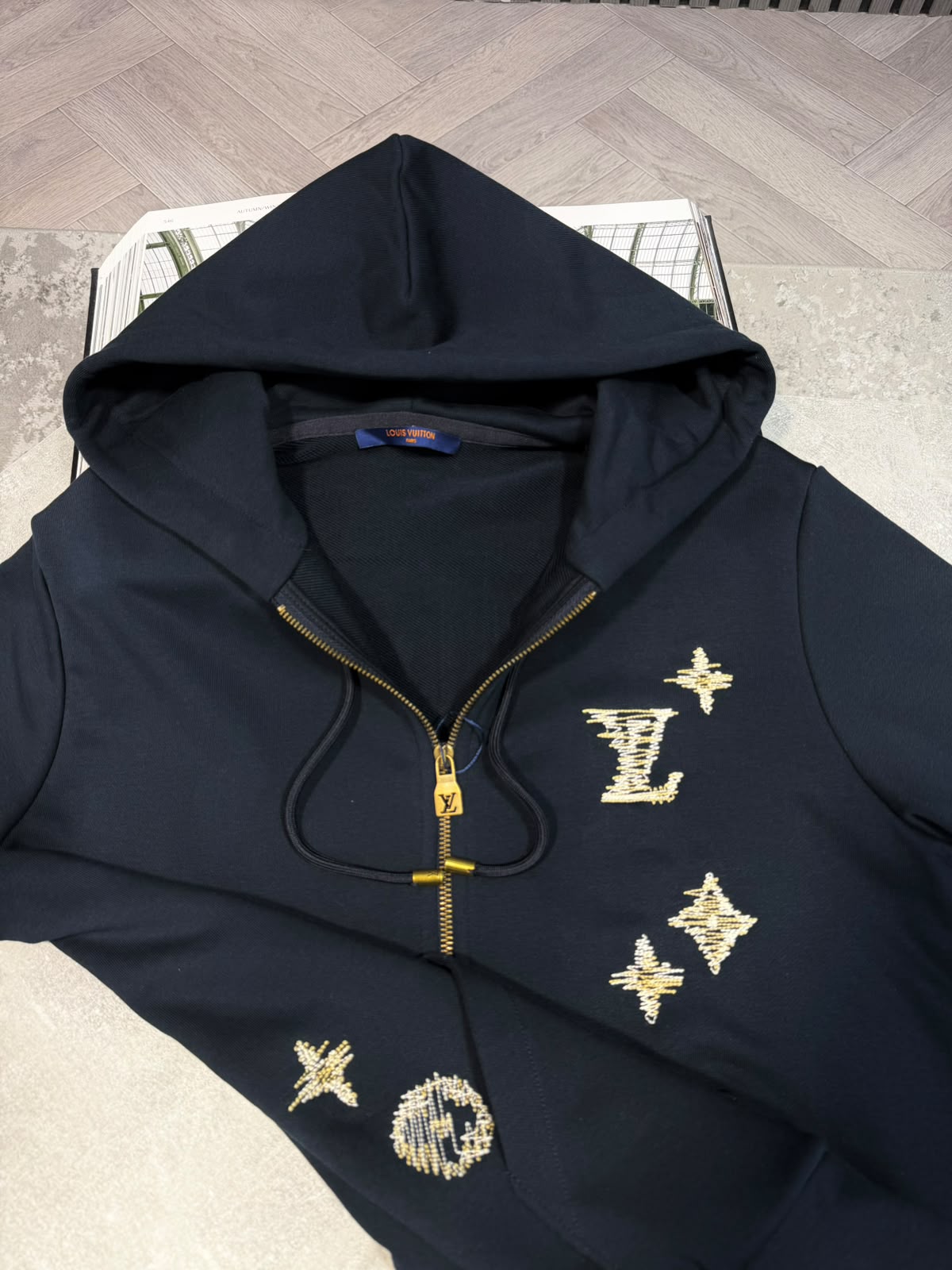 LV Hoodie - Navy LV