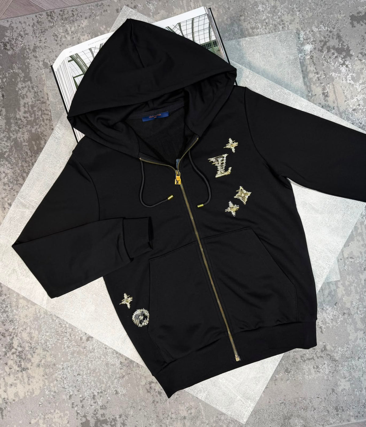 LV Hoodie - Black LV