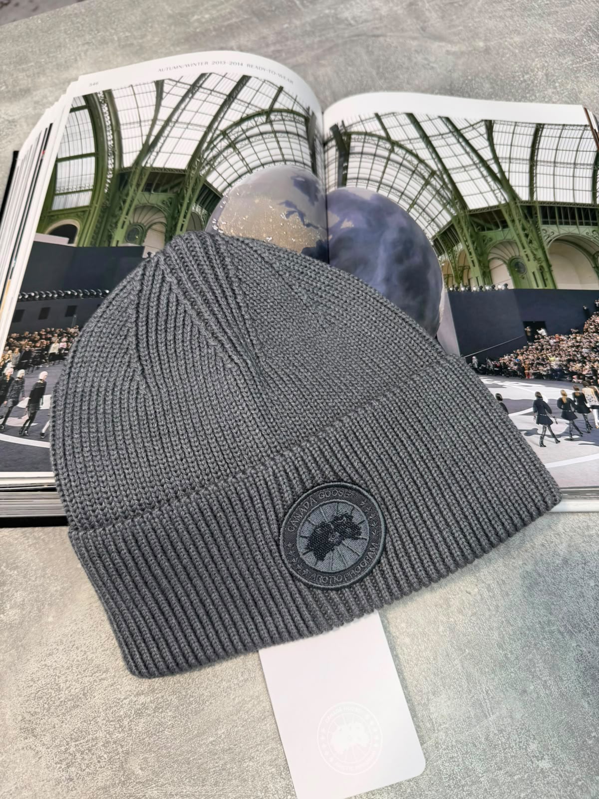 CG beanie Grey CG