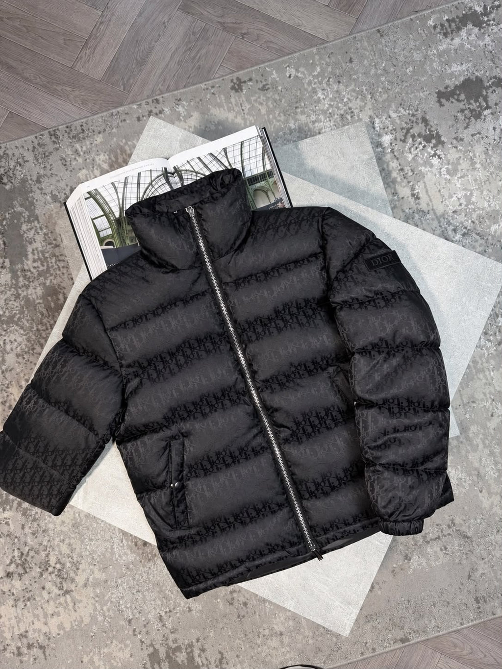 CD Oblique Jacket - Black CD