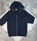 Mnclr Zipper hoodie Navy CLER