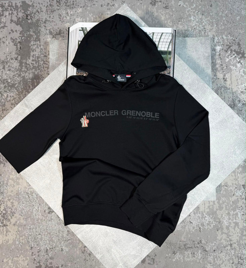 Mnclr Grenoble Hoodie Black CLER