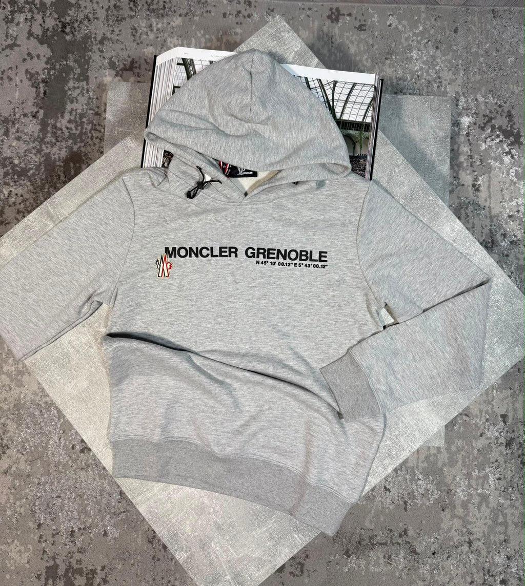 Mnclr Grenoble Hoodie Grey CLER