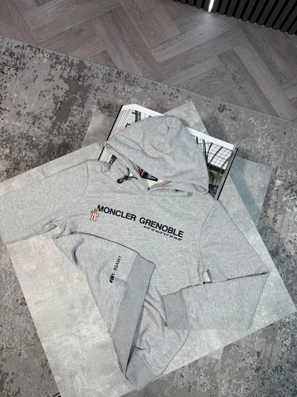 Mnclr Grenoble Hoodie Grey CLER