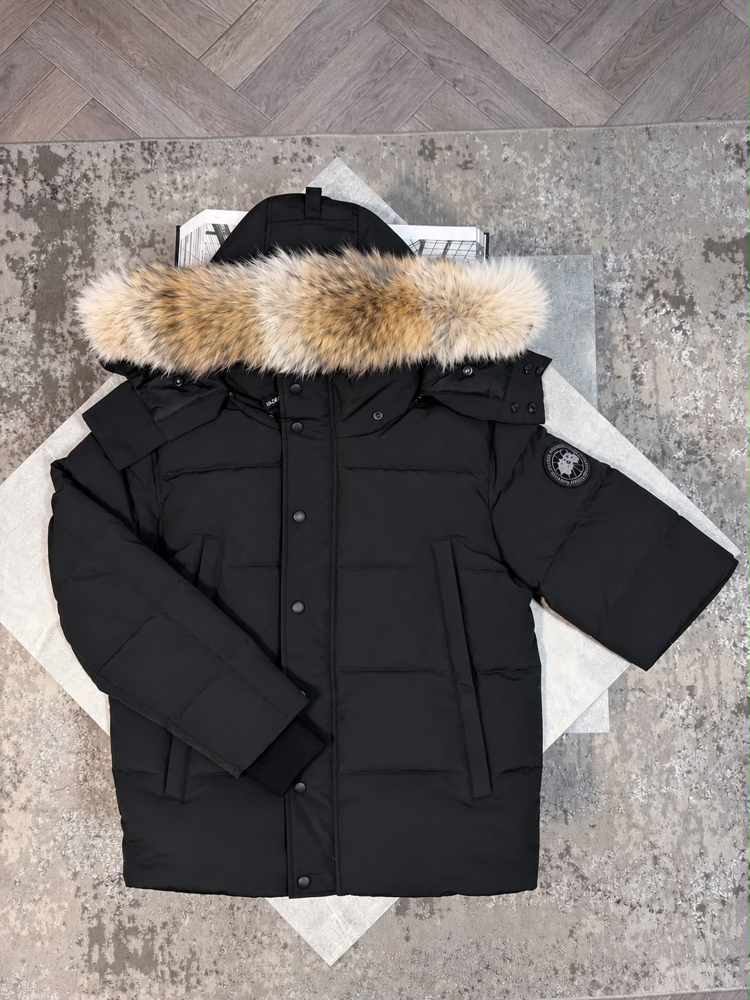 CG Wyndham - Black ( Detachable Fur ) CG