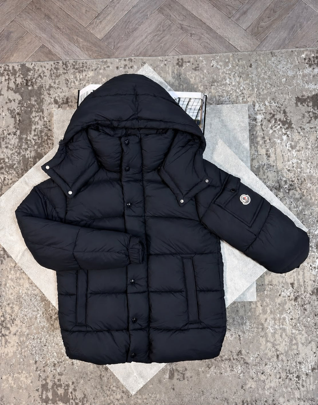 Mnclr Maya 70  jacket - Navy CLER