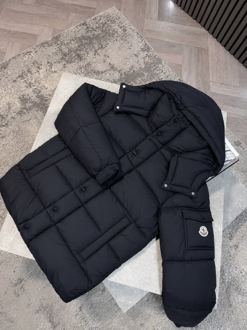 Mnclr Maya 70  jacket - Navy CLER