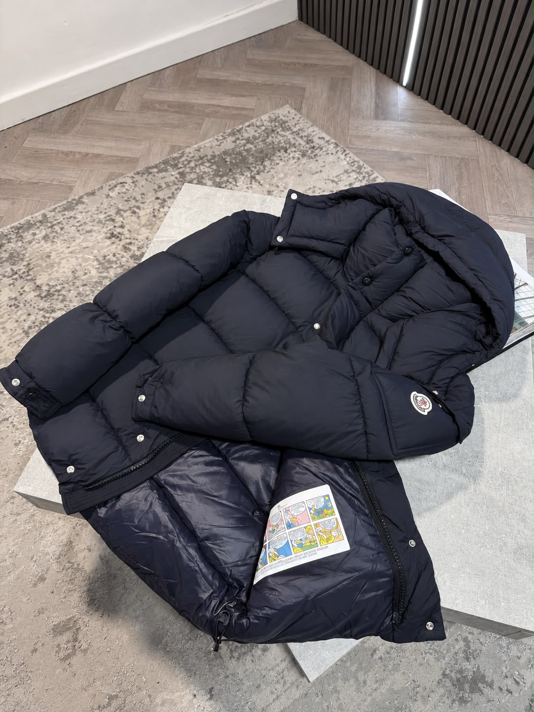 Mnclr Maya 70  jacket - Navy CLER