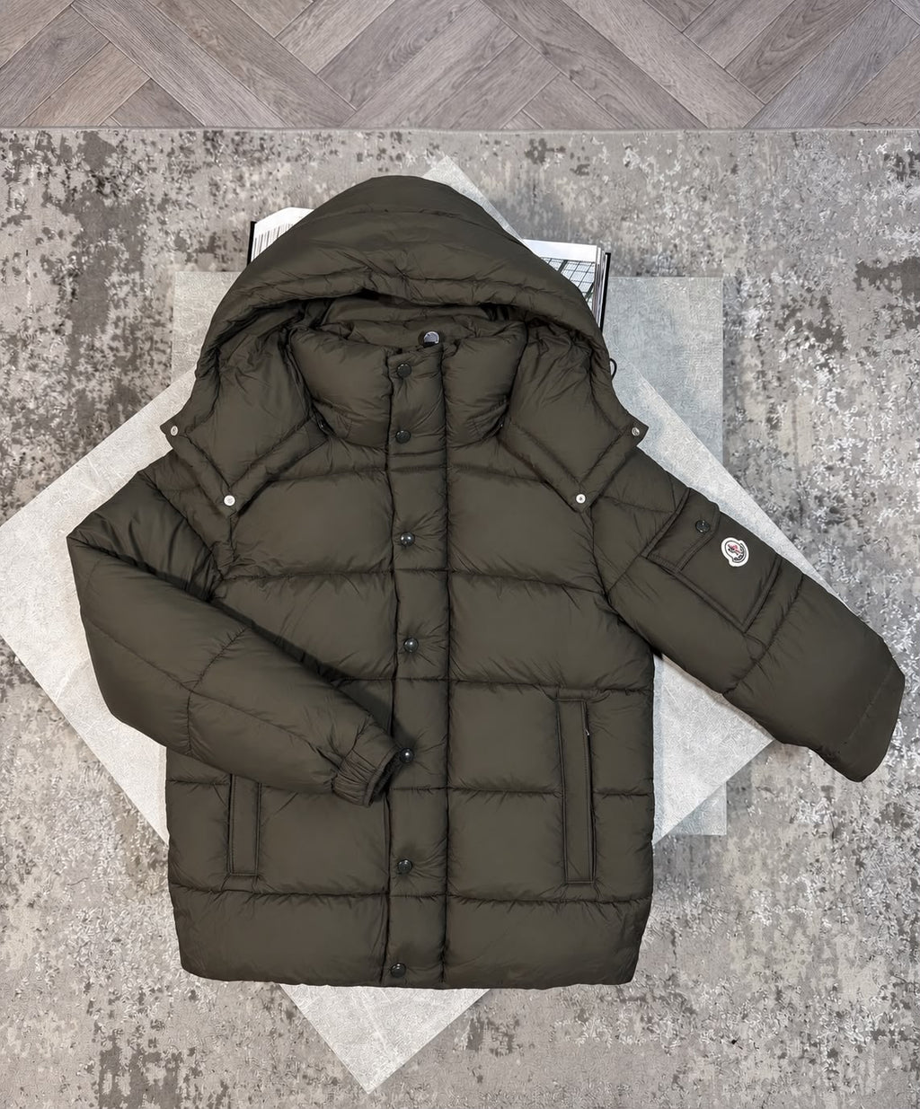 Mnclr Maya 70  jacket - khaki CLER