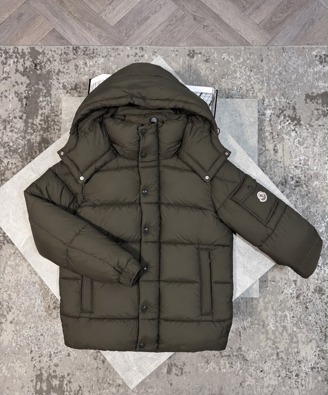Mnclr Maya 70  jacket - khaki CLER