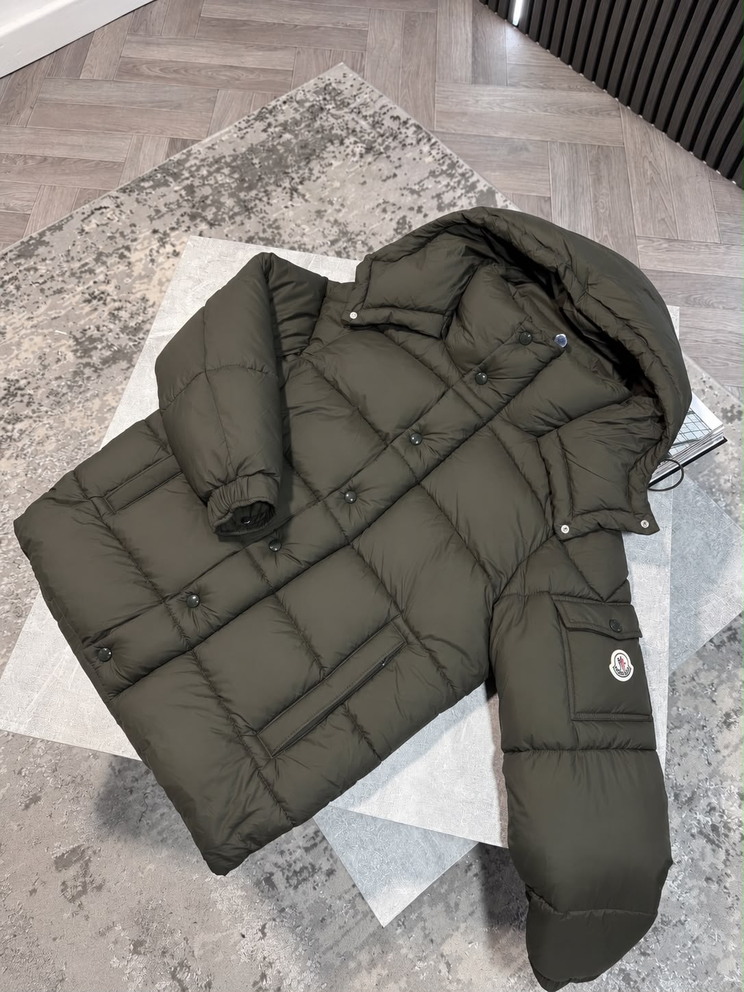 Mnclr Maya 70  jacket - khaki CLER