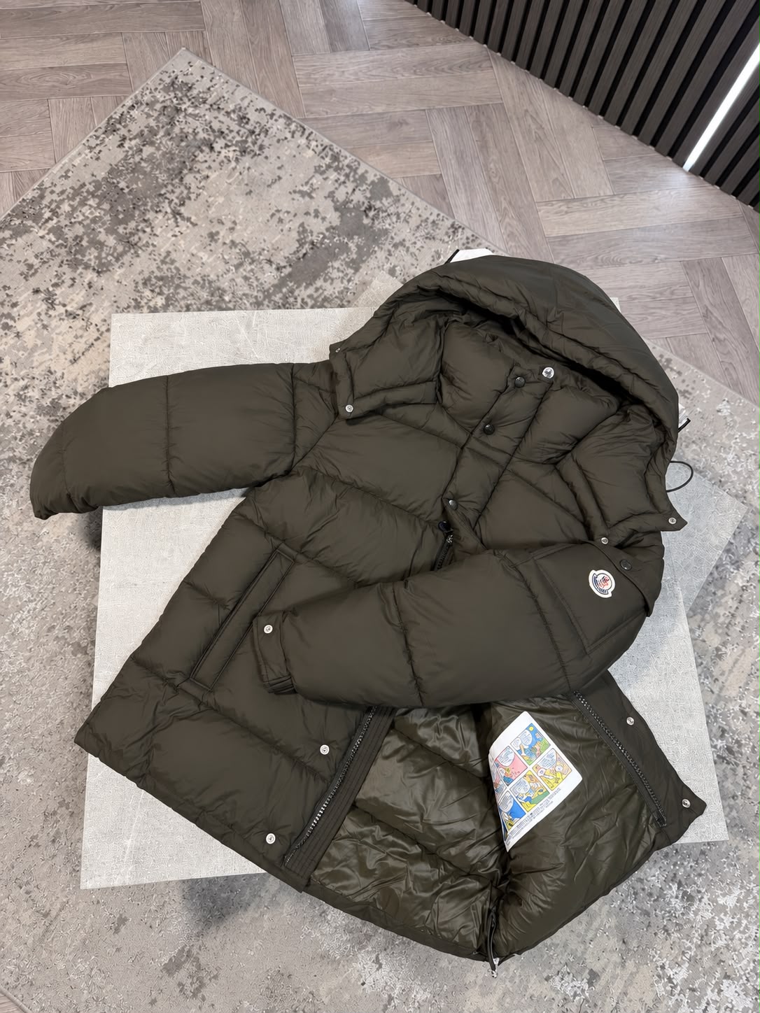 Mnclr Maya 70  jacket - khaki CLER