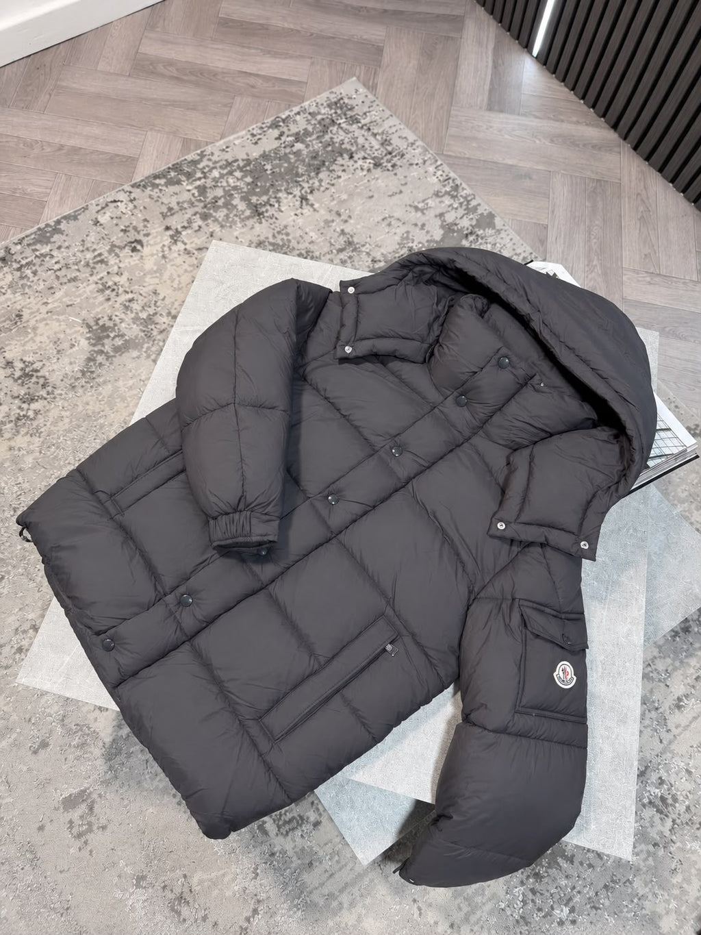 Mnclr Maya 70  jacket - grey CLER
