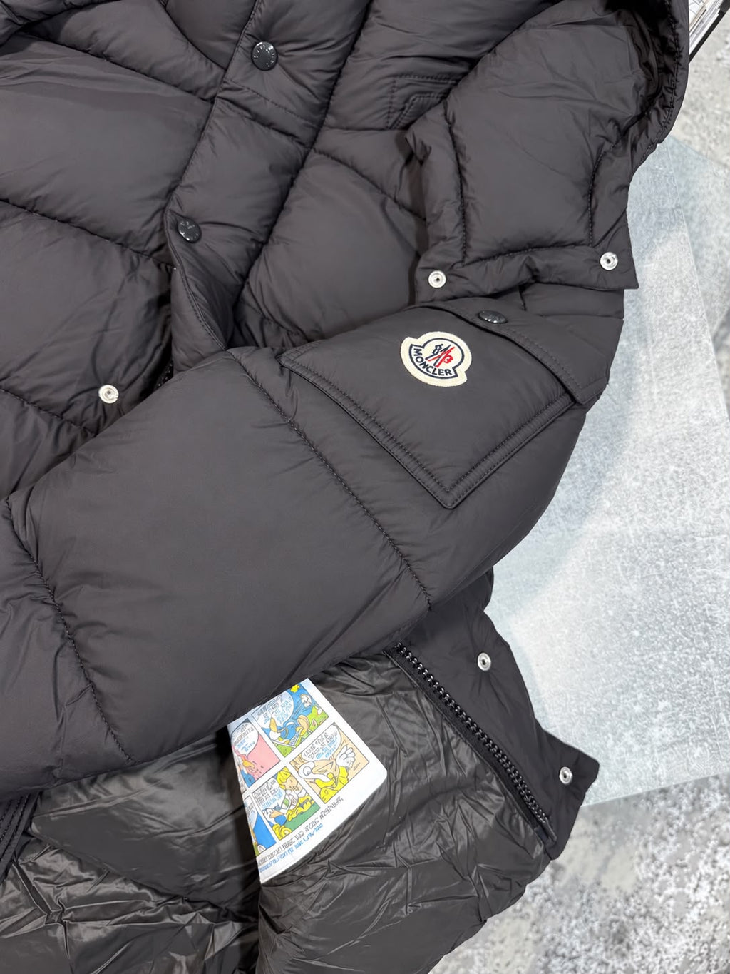 Mnclr Maya 70  jacket - grey CLER