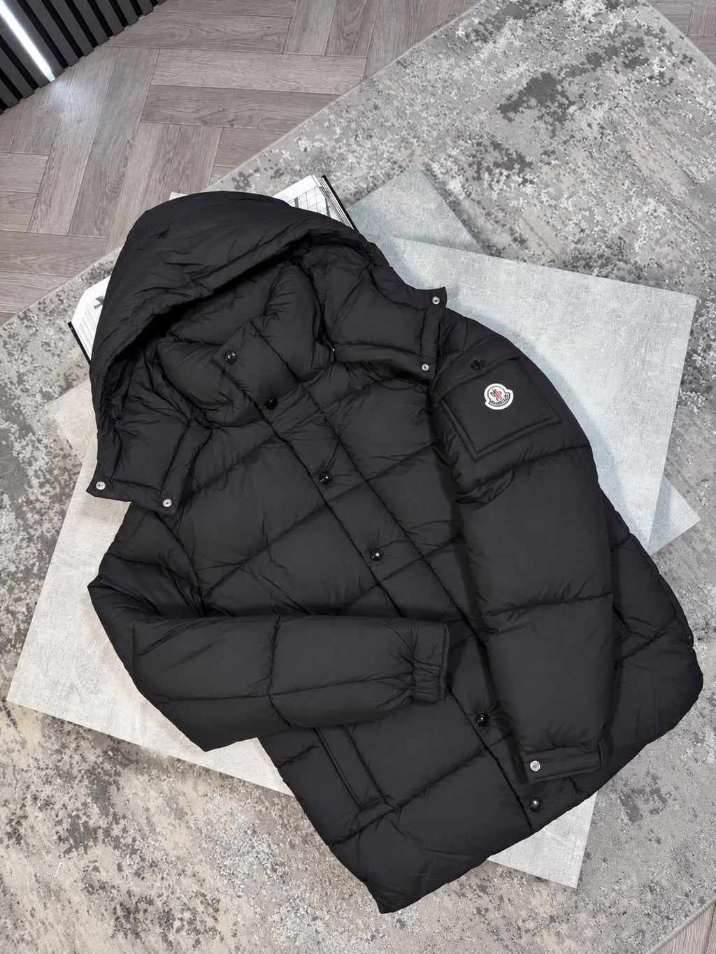 Mnclr Maya 70  jacket - Black CLER