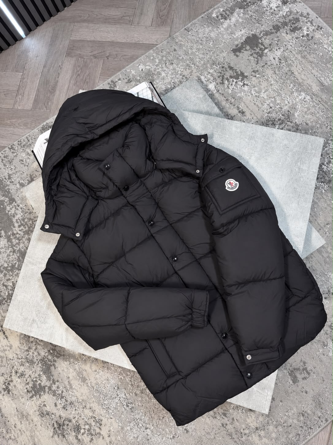 Mnclr Maya 70  jacket - Black CLER