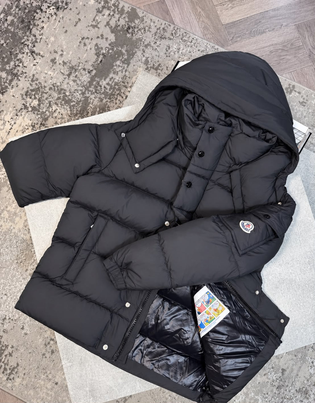 Mnclr Maya Matt - Black CLER
