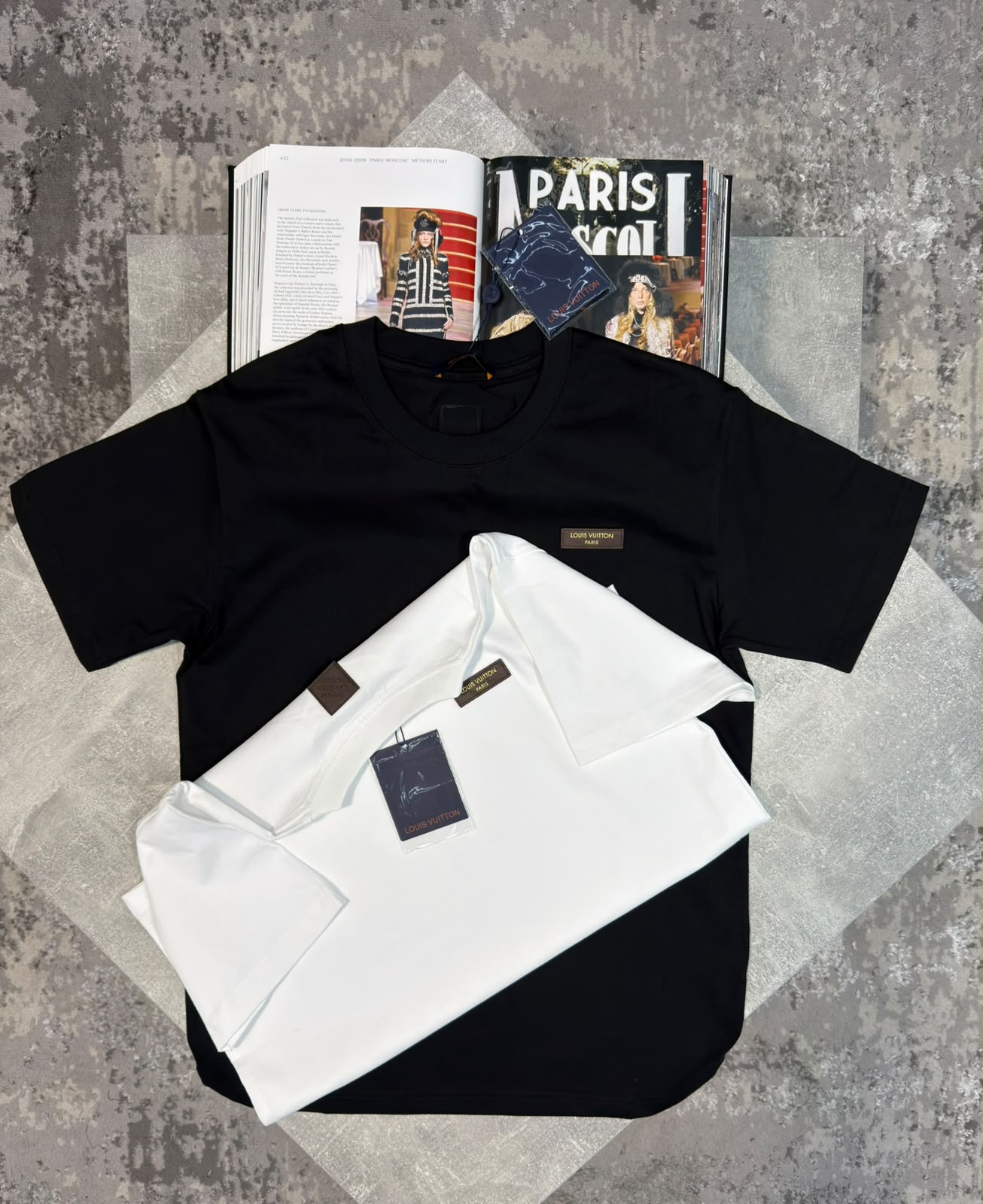 LV Tshirt White LV
