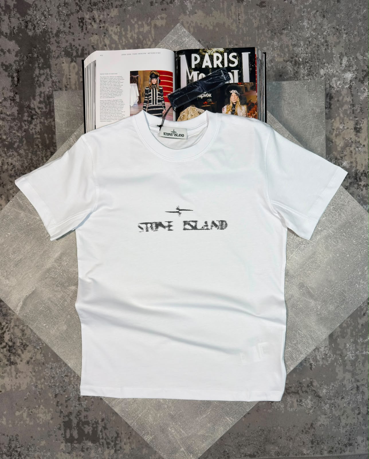 Stone Tshirt White STONE