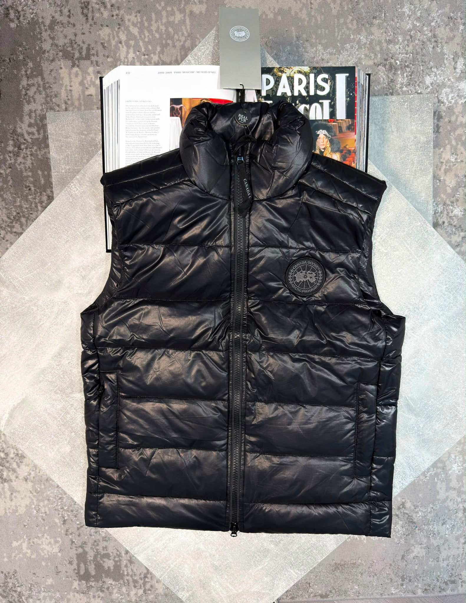 CG Bodywarmer Badge Black CG