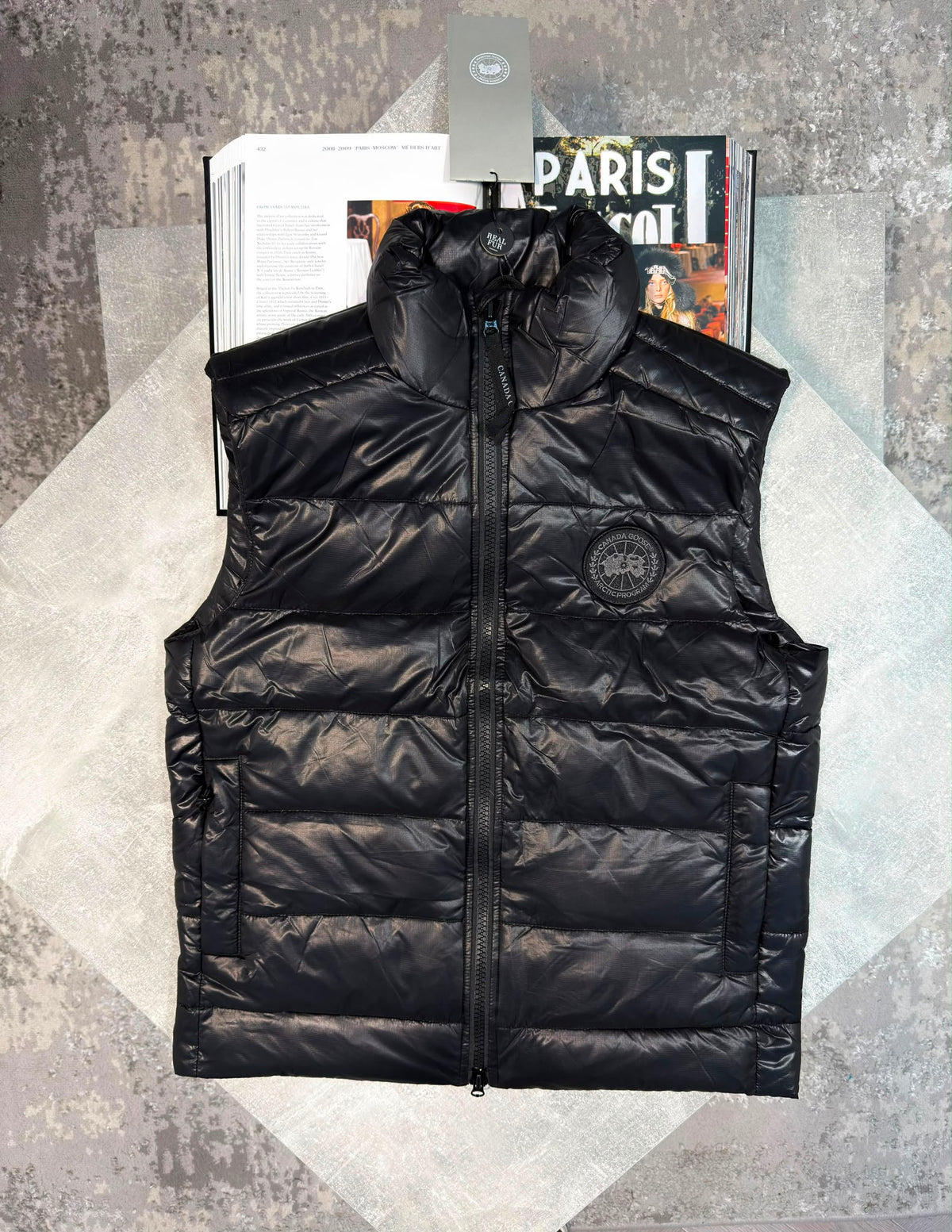 CG Bodywarmer Badge Black CG