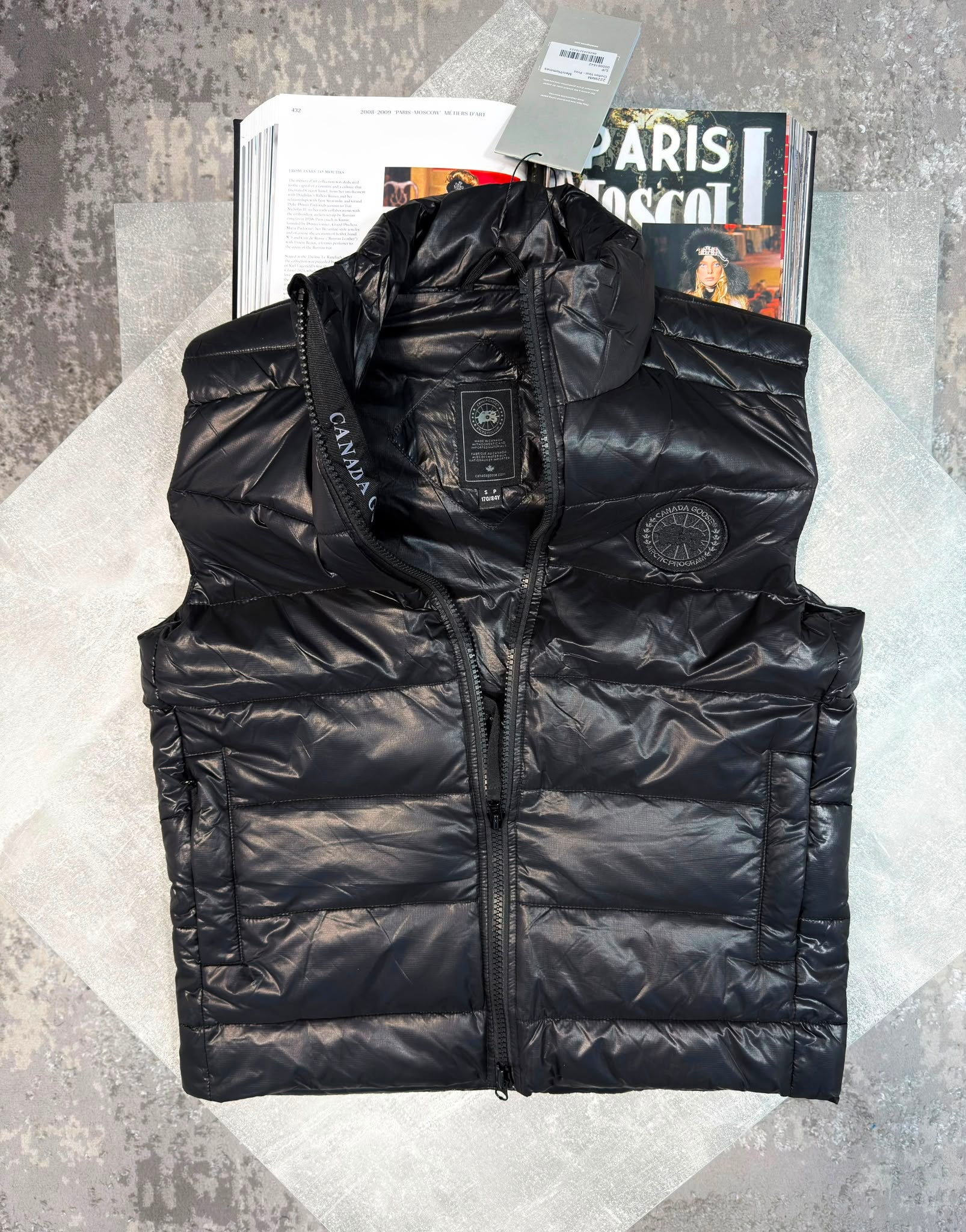 CG Bodywarmer Badge Black CG