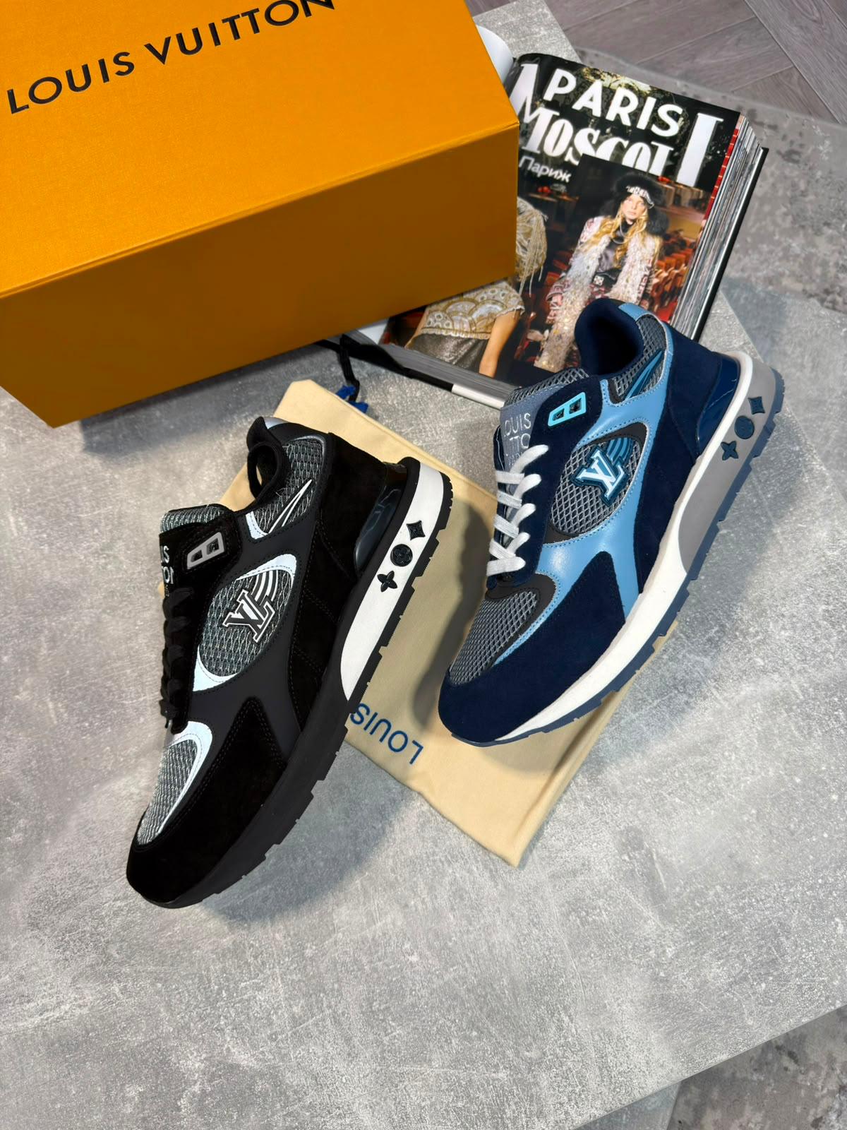 LV Tactic Skate Navy Blue LV