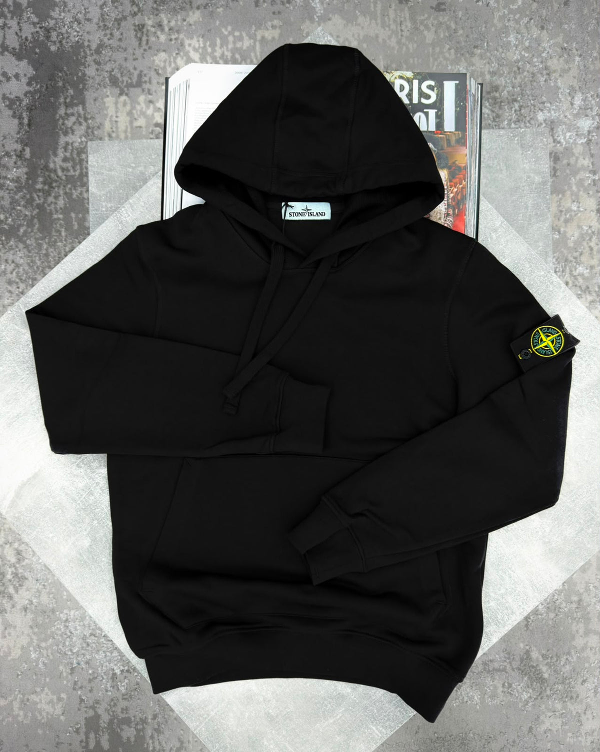 Si hoodie Dark Black STONE