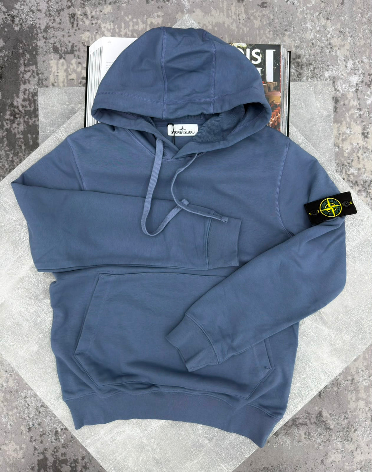 Si hoodie Pale Blue STONE