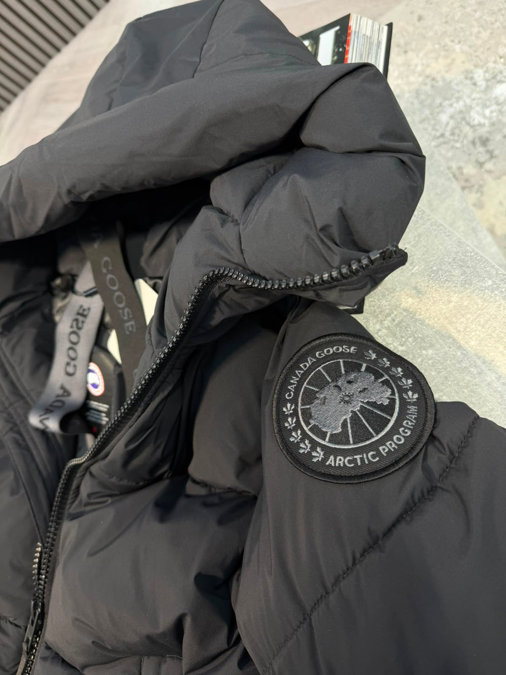 CG Crofton Puffer Jacket Black CG